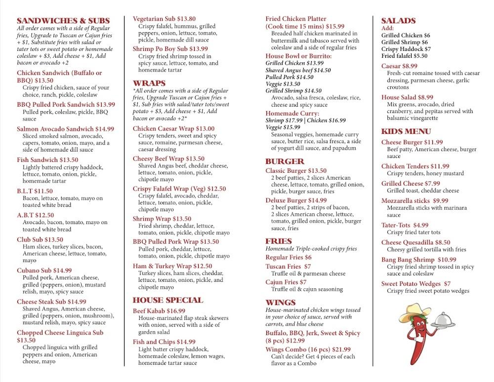 Pepper's Pantry Menu image 1